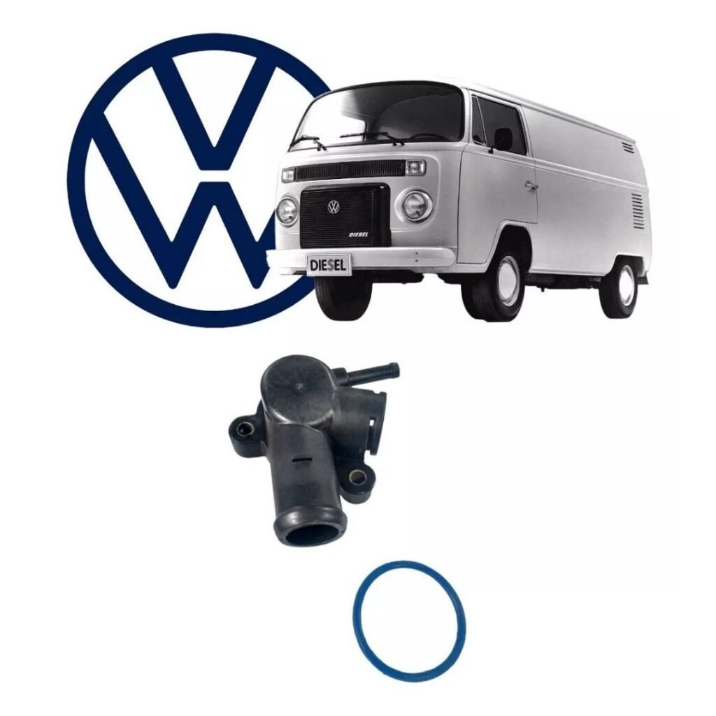 Flange com sensor de temperatura