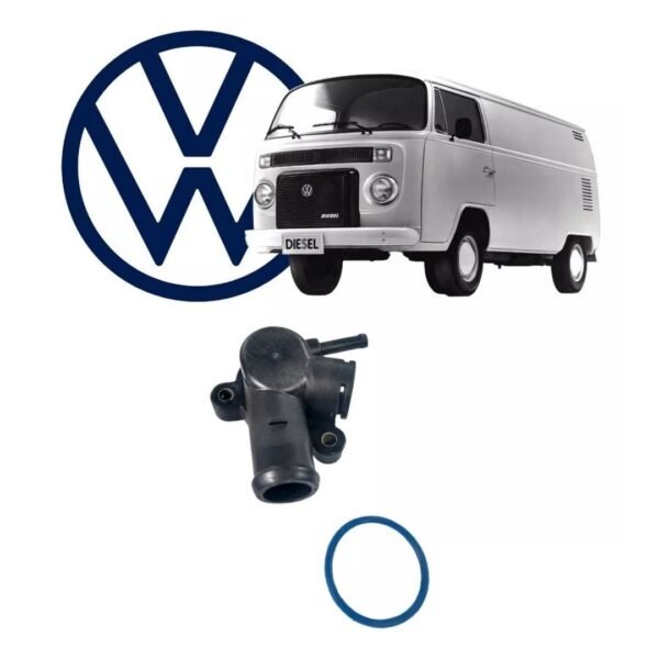 Flange com sensor de temperatura